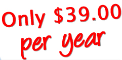 Only $39.00 per year